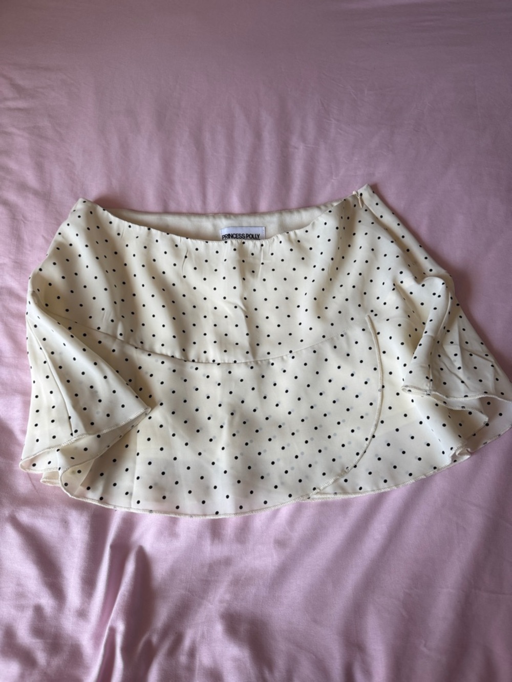 Princess Polly polka dot skirt